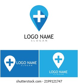 Medical Cross illustration Logo template vector design