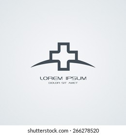 Medical Cross Logo. 