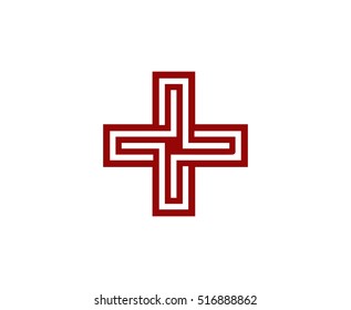 Medical cross logo