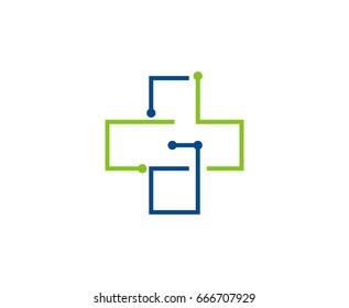Medical cross logo
