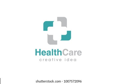 Medical Cross Logo and Icon Template