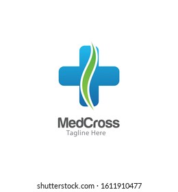 Medical Cross Logo and Icon Vector Template