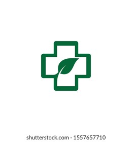 Medical cross logo template vector icon illustration design