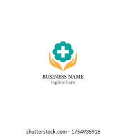 Medizinisches Cross-Logo Vorlage Vektorsymbol-Design