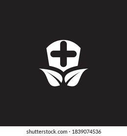 Medical cross logo template vector icon design