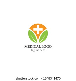 Medical cross logo template vector icon design
