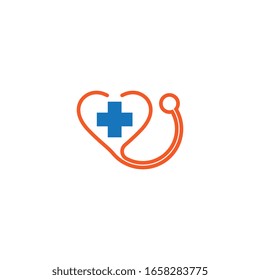 Diseño de ilustración de icono del vector de la cruz médica