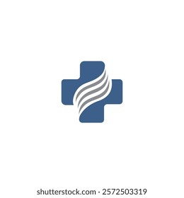 Medical Cross Modern Logo Template