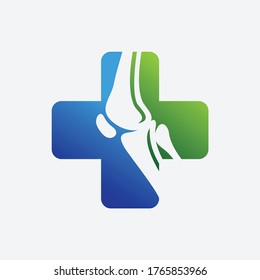 Medical Cross With Orthopaedic Vector Template Logo