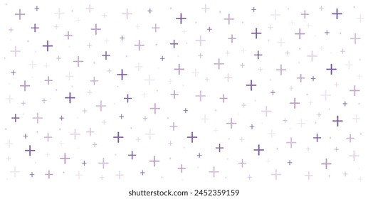Medical cross and plus addition background. Hospital and pharmacy abstract seamless background.