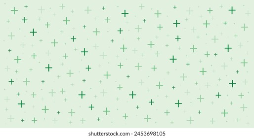 Cruz médica y más fondo de adición. Fondo inconsútil abstracto del hospital y de la farmacia.
