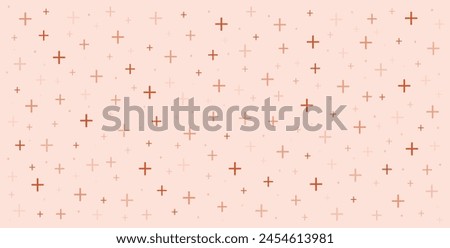 Medical cross and plus addition background. Hospital and pharmacy abstract seamless background.