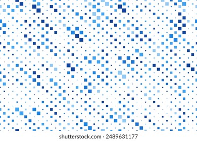 Cruz médica y fondo plus. Abstractas patrón azul sin costuras para el hospital y la farmacia. Adorno de Formas geométricas. Vector de fondo.