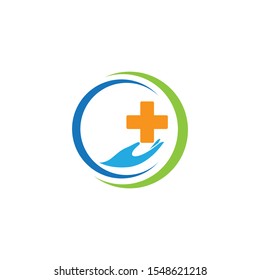 Medical cross vector icon illustration design