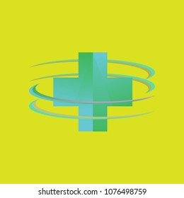 medical cross vector logo