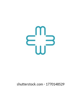 Medical Cross Vector Logo Template