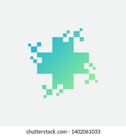 medical and data logo design