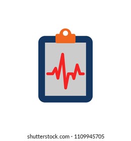 Medical Data Logo Icon Design
