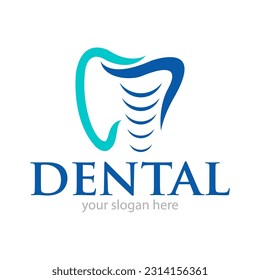 Medical Dental Logo Design Illustration