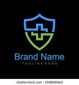 medical dental logo design modern creative idea 