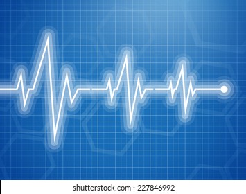 Medical design -  cardiogram
