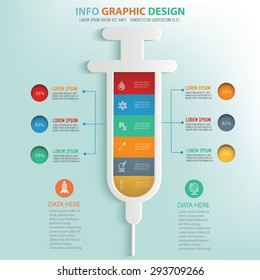 Medical Design Info Graphic Design,clean Vector