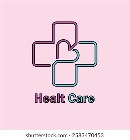 Medical design logos used for hospitals or clinics and other healthcare facilities