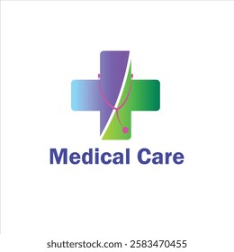 Medical design logos used for hospitals or clinics and other healthcare facilities