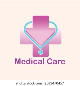 Medical design logos used for hospitals or clinics and other healthcare facilities