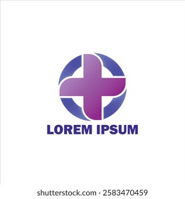 Medical design logos used for hospitals or clinics and other healthcare facilities