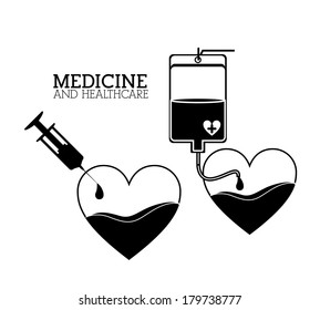 medical design over   background vector illustration  