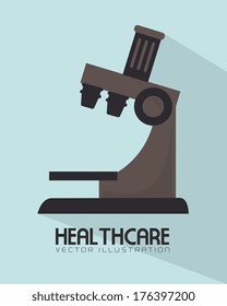 medical design over  blue background vector illustration  