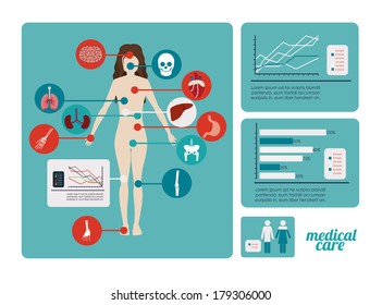 medical design over blue   background vector illustration  