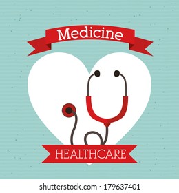 medical design over blue  background vector illustration  