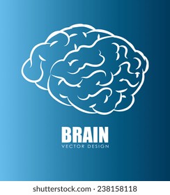 Medical design over blue background, vector illustration.