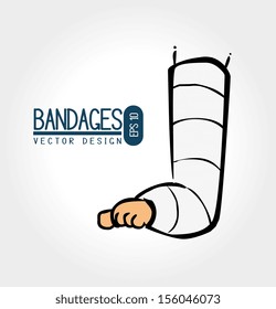 medical design over gray background vector illustration 