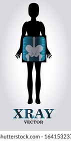 medical design  over gray background vector illustration  