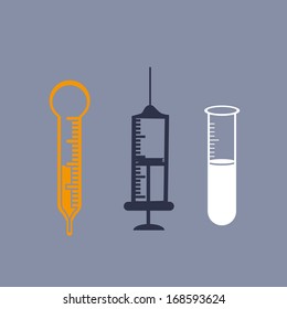 medical design over gray background vector illustration  