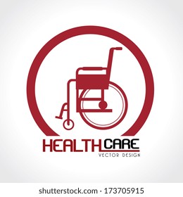 medical design over gray  background vector illustration  