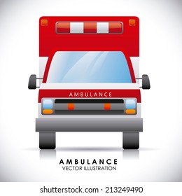 medical design over  gray background vector illustration