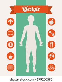 medical design over white background vector illustration  