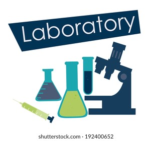 Medical design over white background, vector illustration