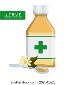 medical design over white  background vector illustration