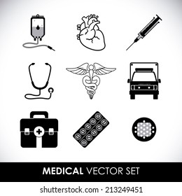medical design over  white background vector illustration