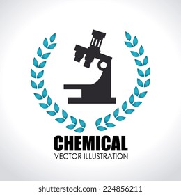 Medical design over white background, vector illustration