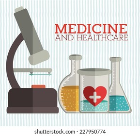 Medical design over white background,  vector illustration