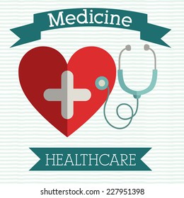 Medical design over white background,  vector illustration