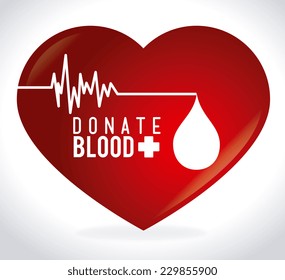 Medical design over white background, vector illustration