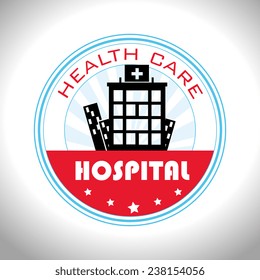 Medical design over white background, vector illustration.