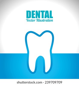 Medical design over white background, vector illustration.
